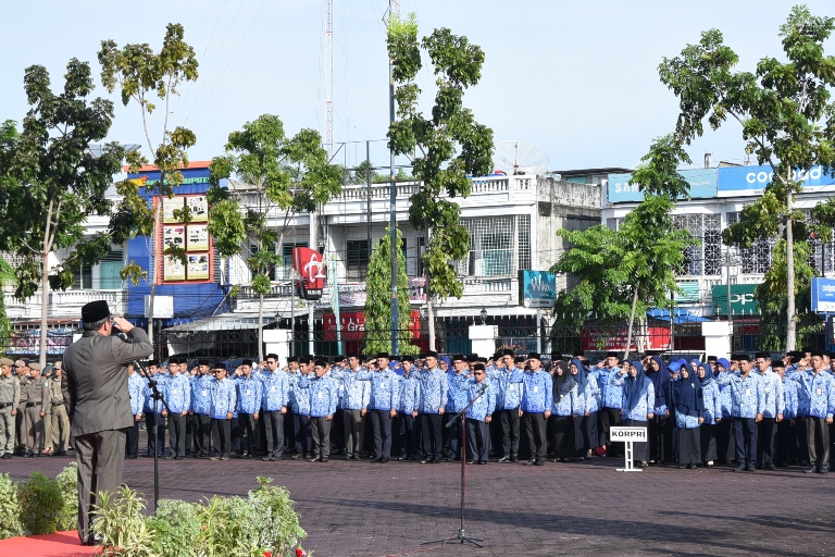 Bustami HY Jadi Inspektur Peringatkan Harlah Pancasila Tahun 2018 Di